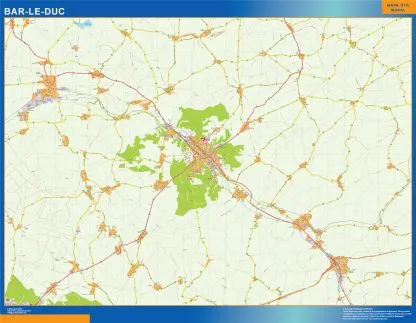 Mapa Bar Le Duc en Francia
