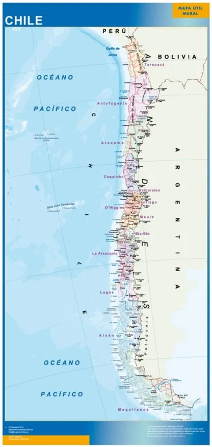 Mapa Chile