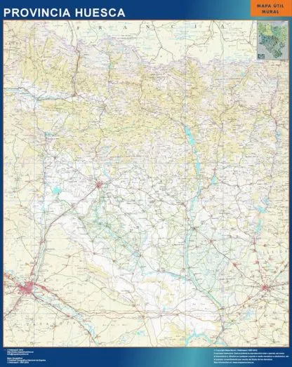 Mapa Provincia Huesca